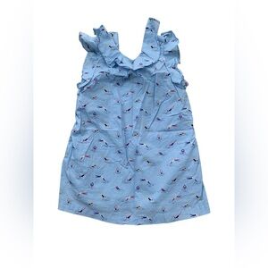 Genuine Kids Size 4T Swimming and Diving Ruffle Dress